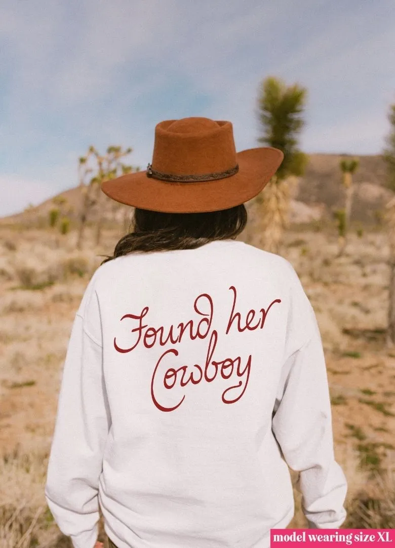 Found Her Cowboy Sweatshirt