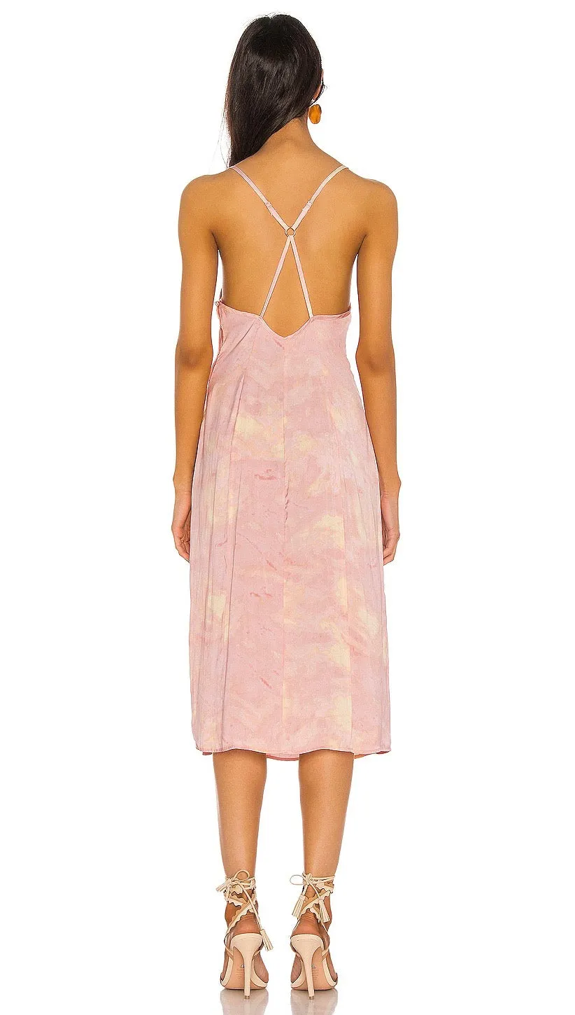 Free People Chasing Shadows Slip Dress Pink