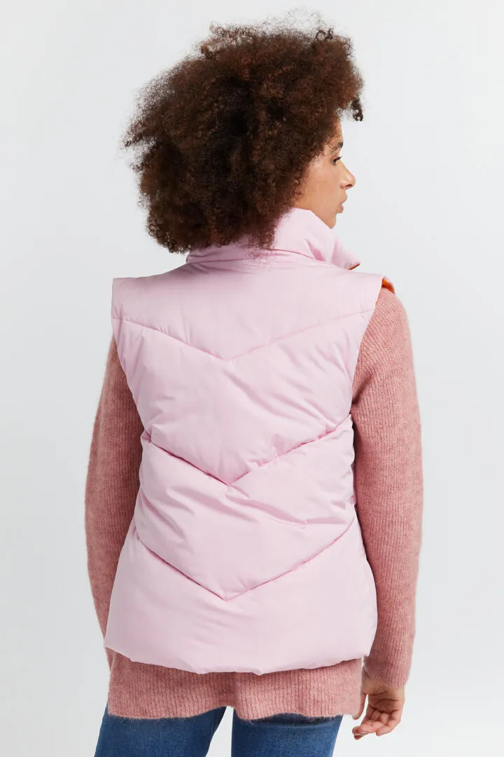 Frizta Gilet (Pink Nectar)