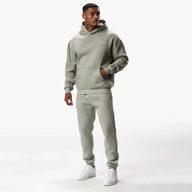 Gym King Established Tracksuit - Sage Grey