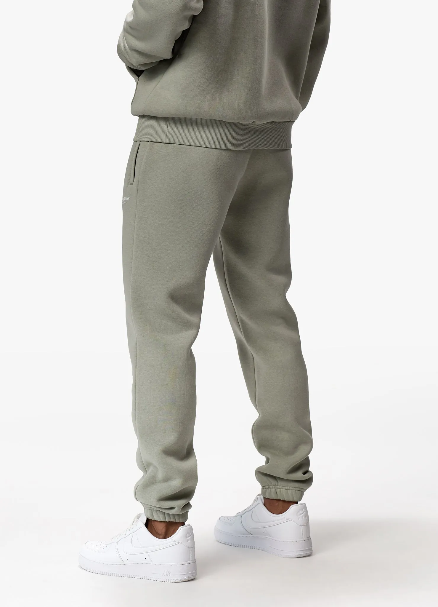 Gym King Established Tracksuit - Sage Grey