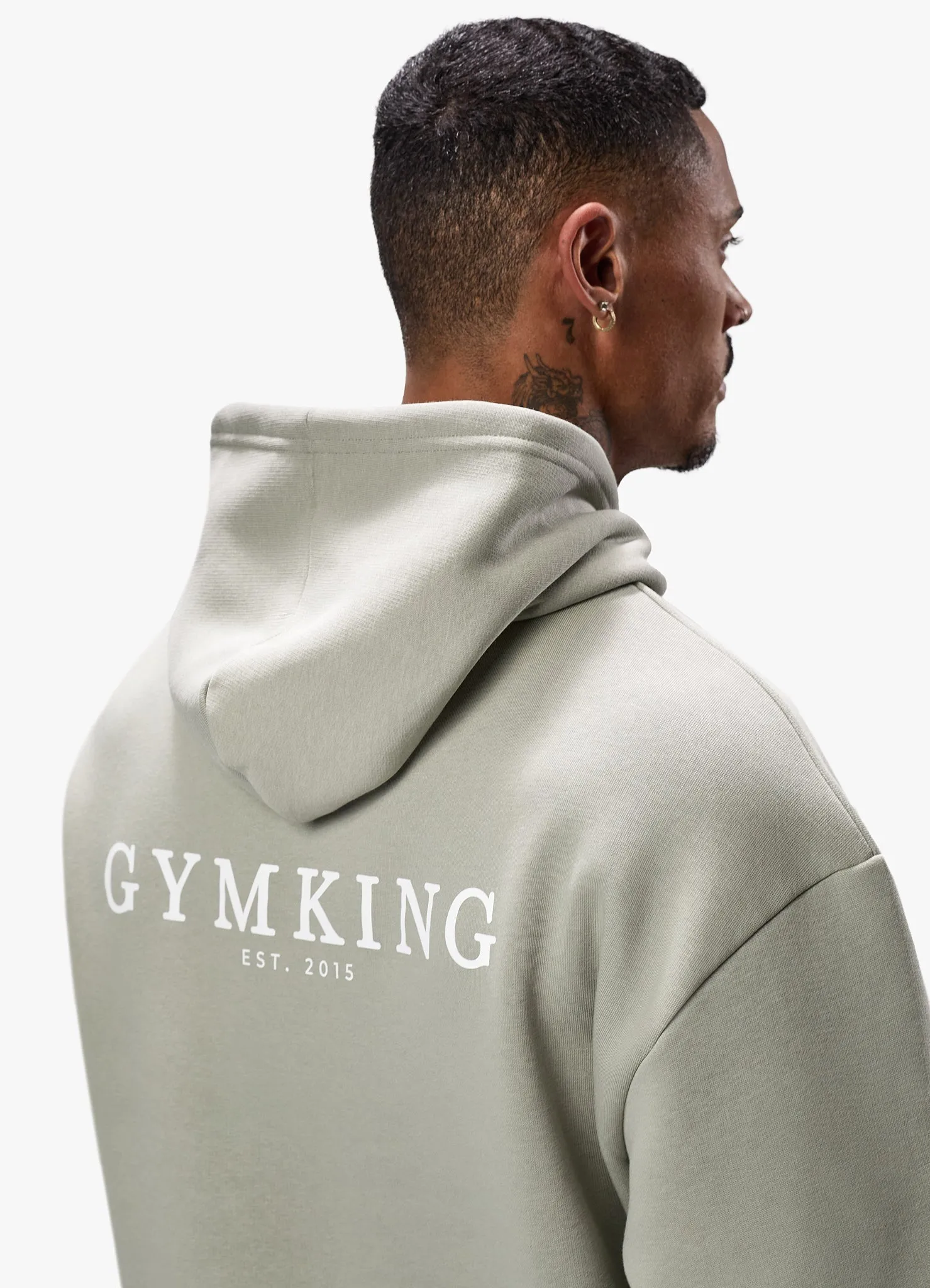 Gym King Established Tracksuit - Sage Grey