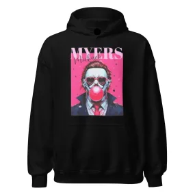 Halloween Hoodie Michael Myers Bubblegum Portrait Blended Cotton Premium Pullover