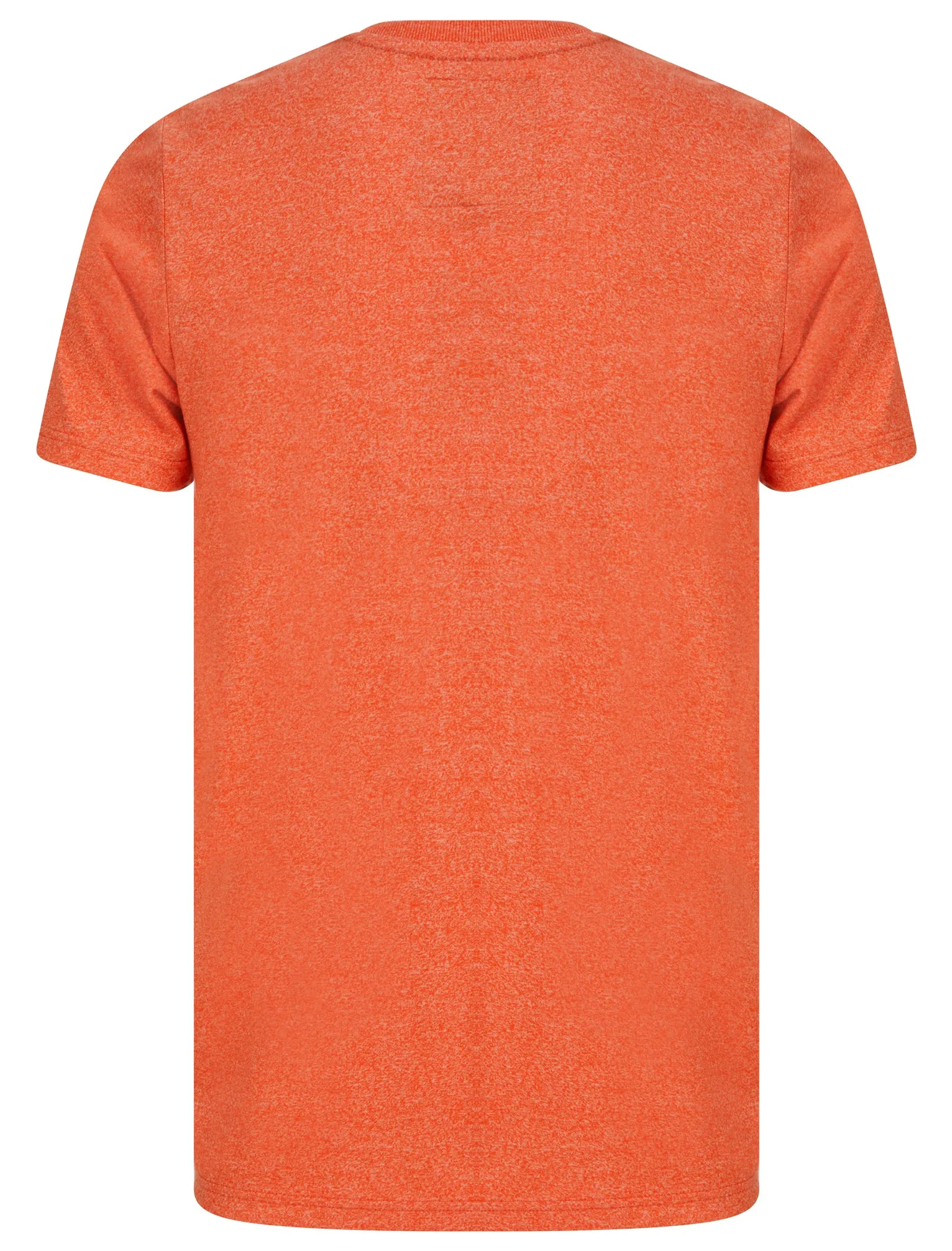 Heavy Duty 2 Puffy Motif Cotton Jersey T-Shirt in Orange Grindle - Tokyo Laundry