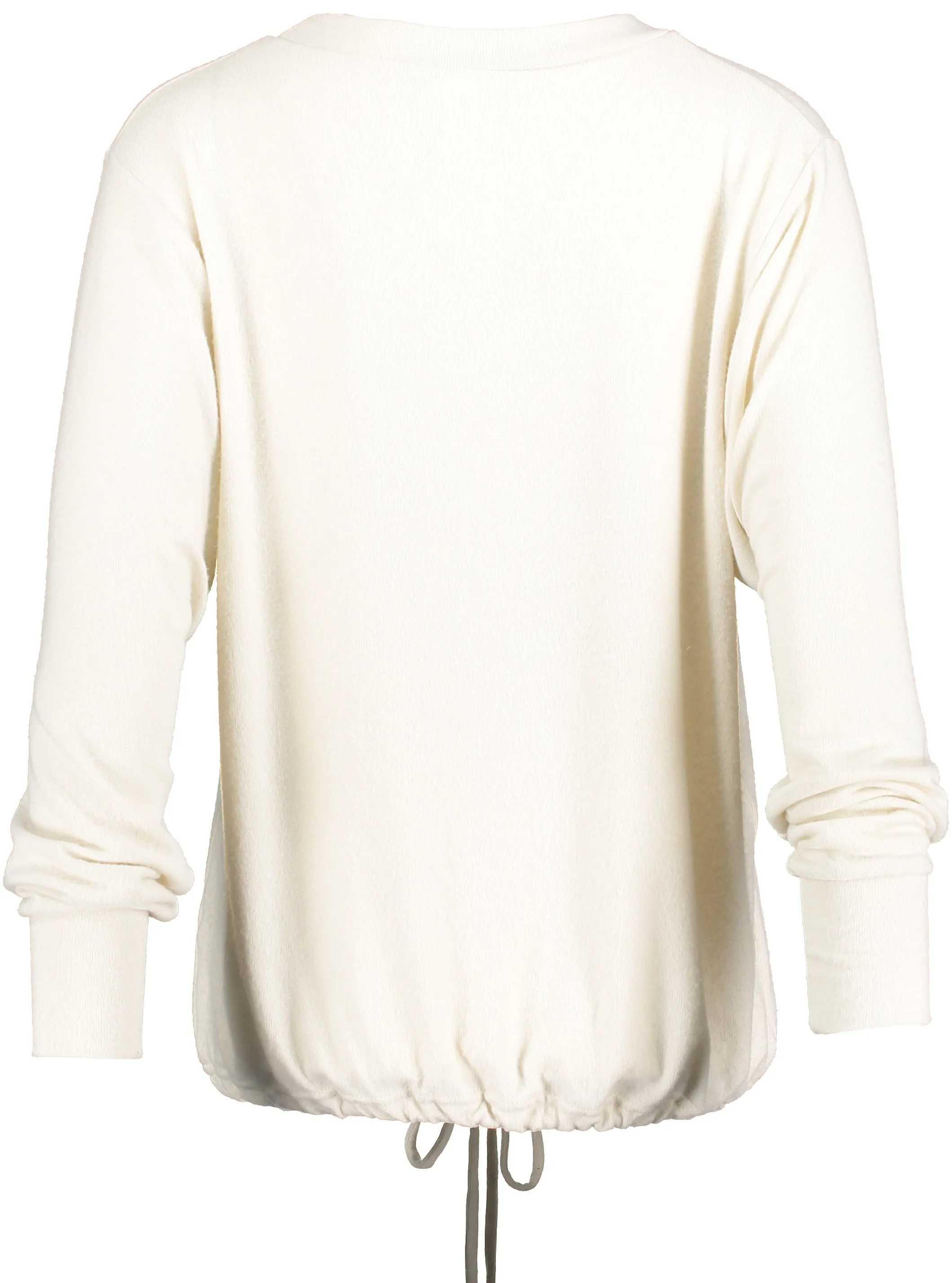 Hideaway Hacci Drawstring Pullover - Ladies