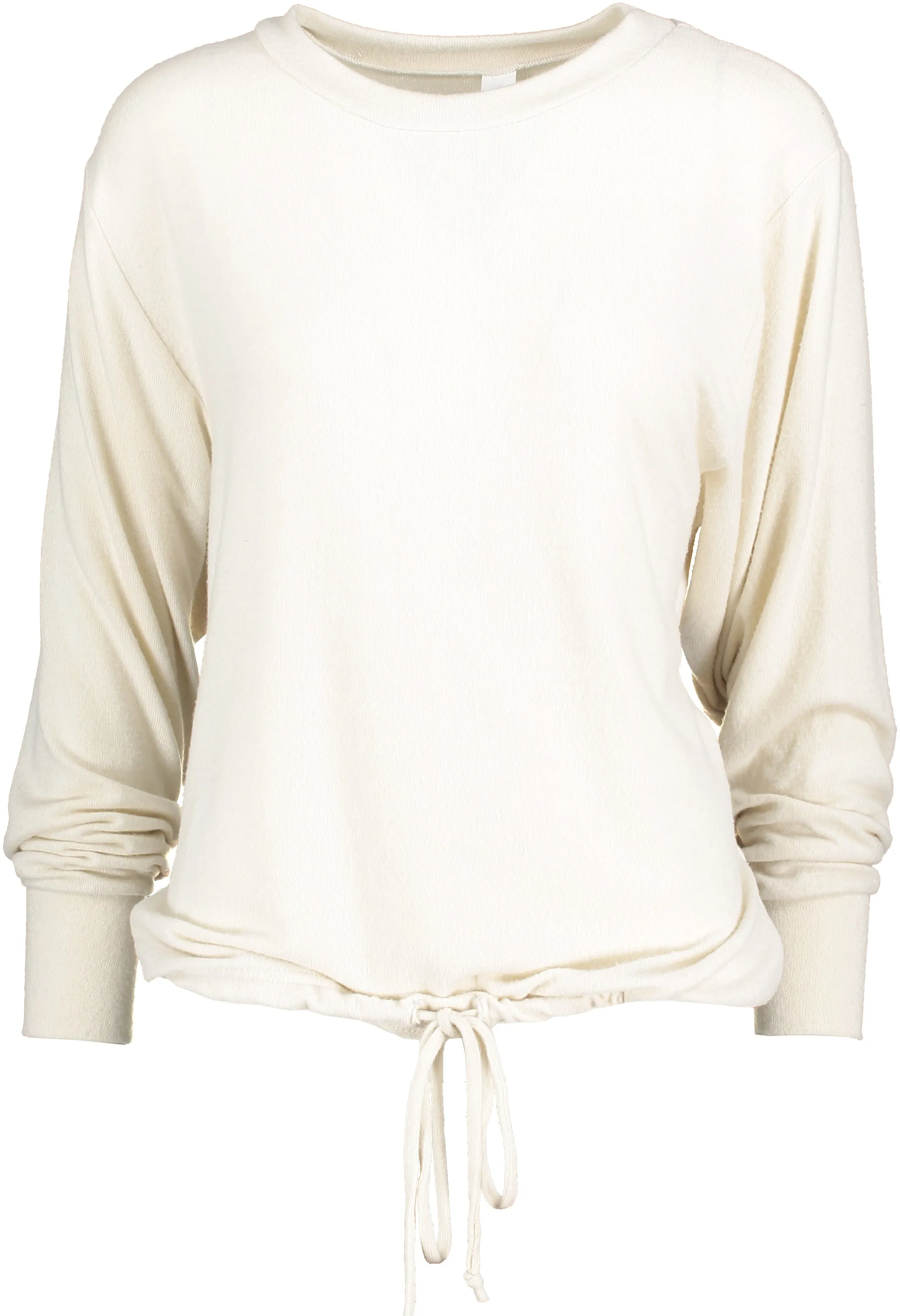 Hideaway Hacci Drawstring Pullover - Ladies