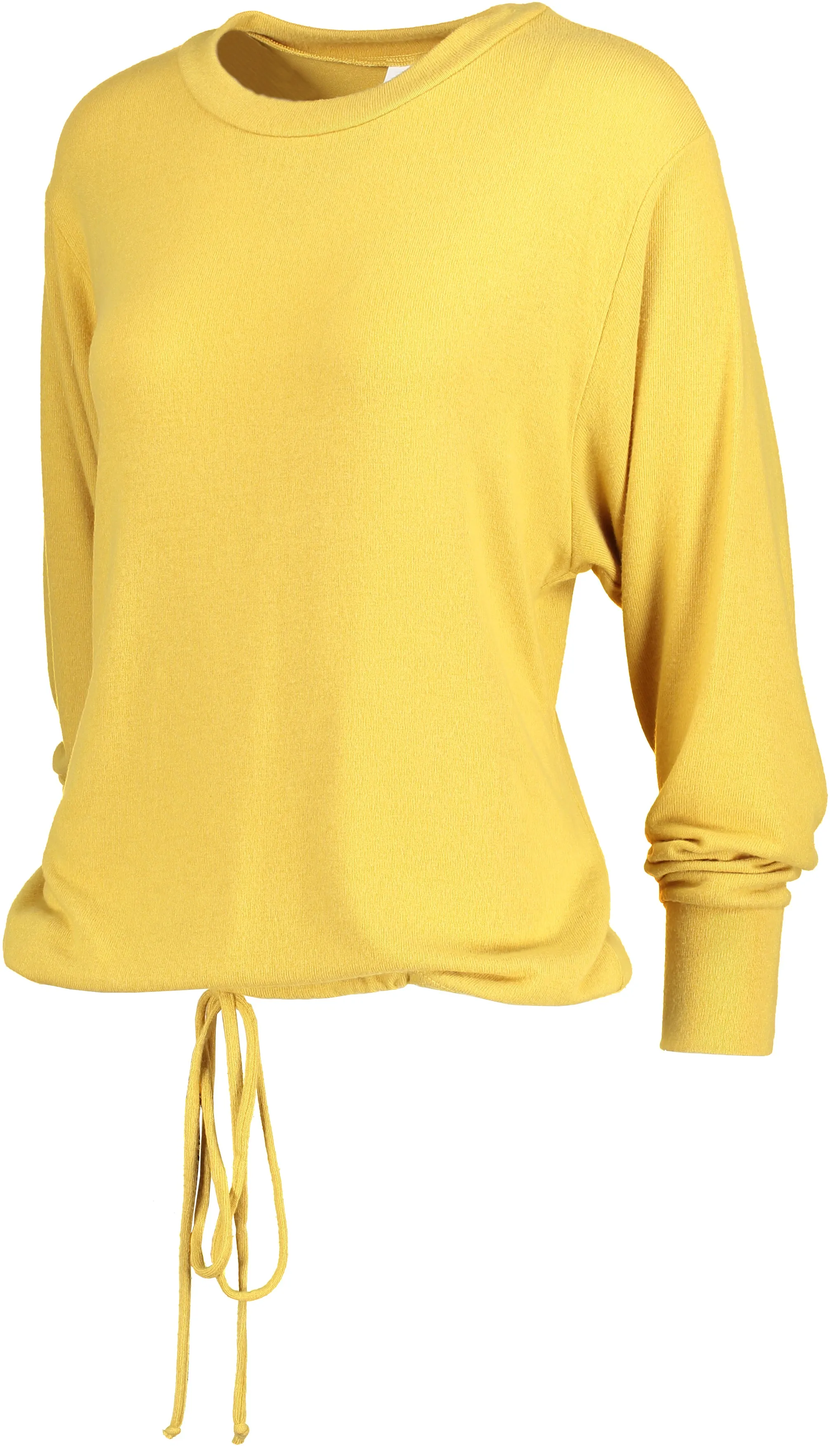 Hideaway Hacci Drawstring Pullover - Ladies