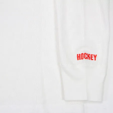 Hockey Waffle Long Sleeve Henley Shirt