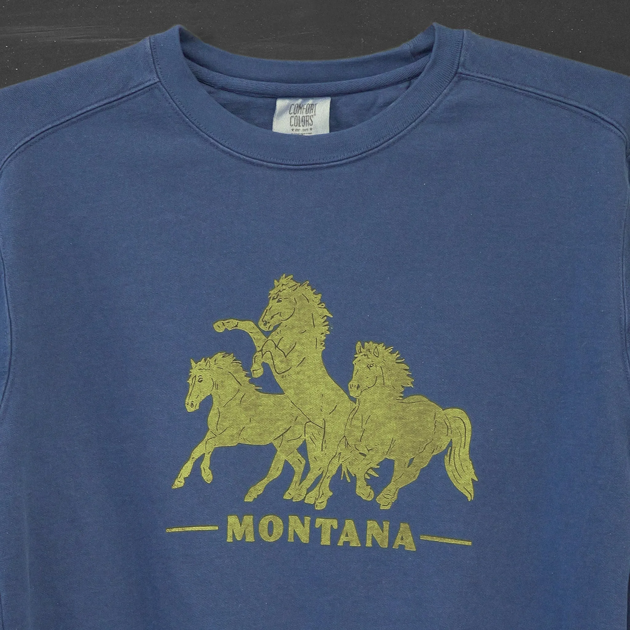 Horsepower Montana Navy Pullover