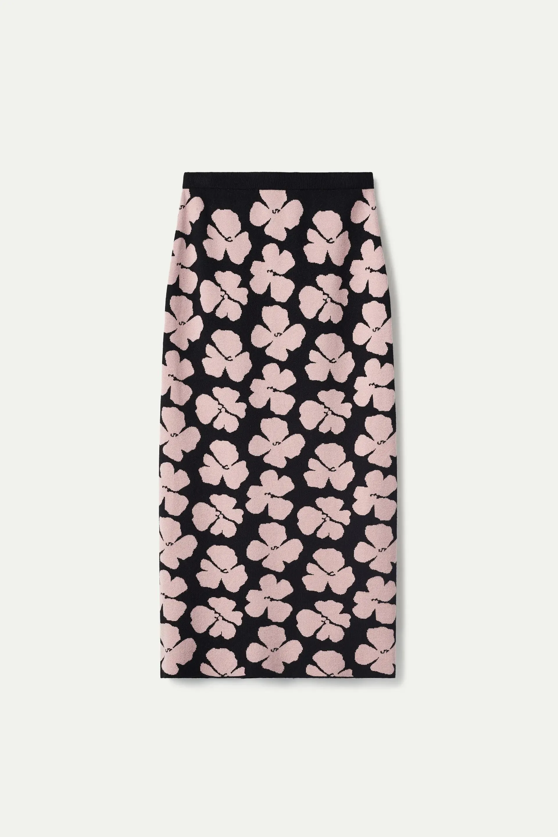 Jacinto Floral Print Jacquard Skirt