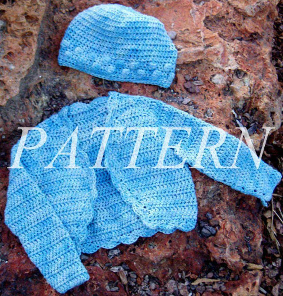 Kira K Designs Scalloped Bolero Pattern - Children's Pattern