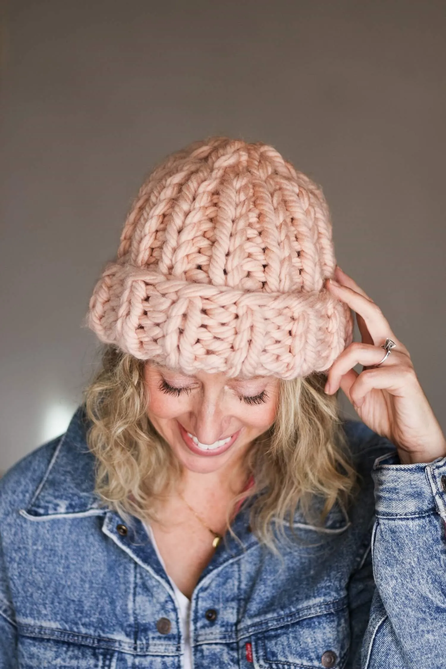 Knit Kit - Knit Flat Chunky Hat