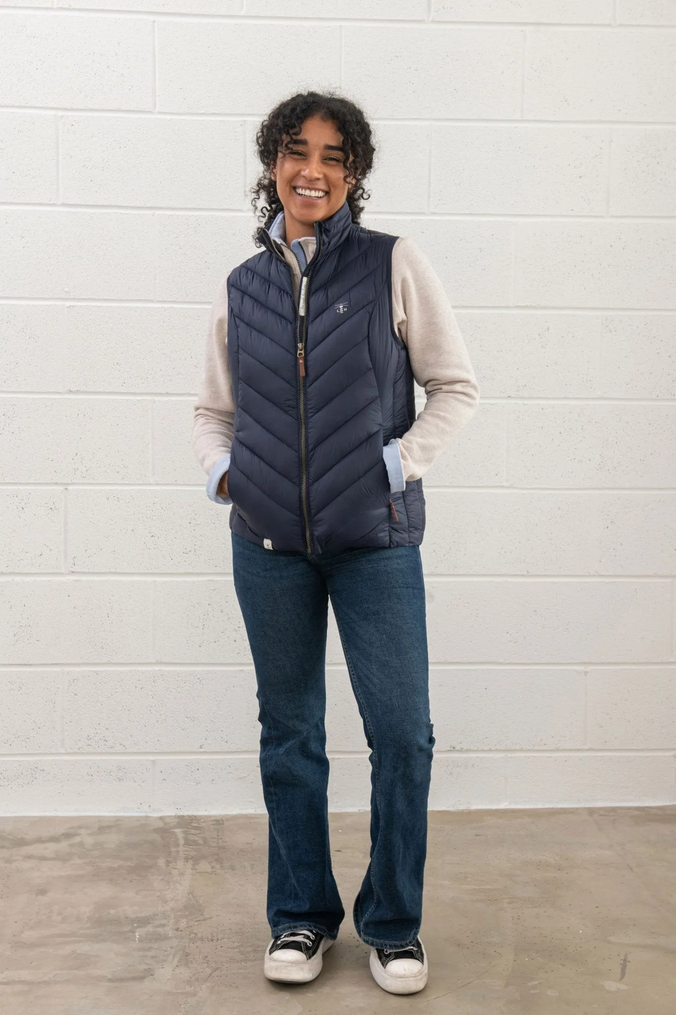 Laurel Gilet - Navy Blue