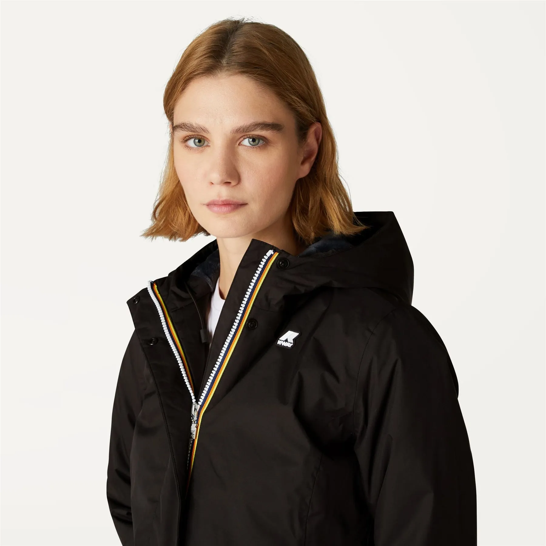 Lily Micro Ripstop Marmotta - Women Jacket in Black Pure