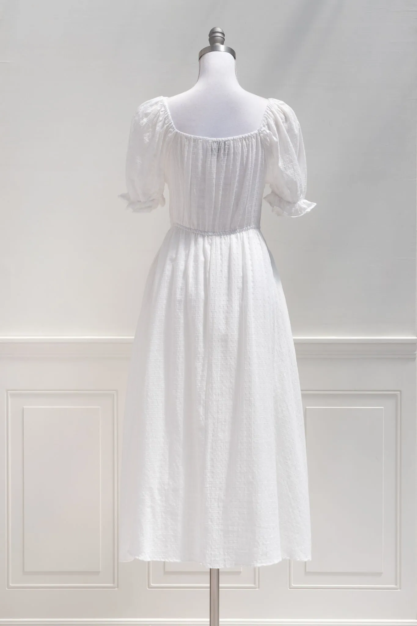 Lily of the Valley Dress - White