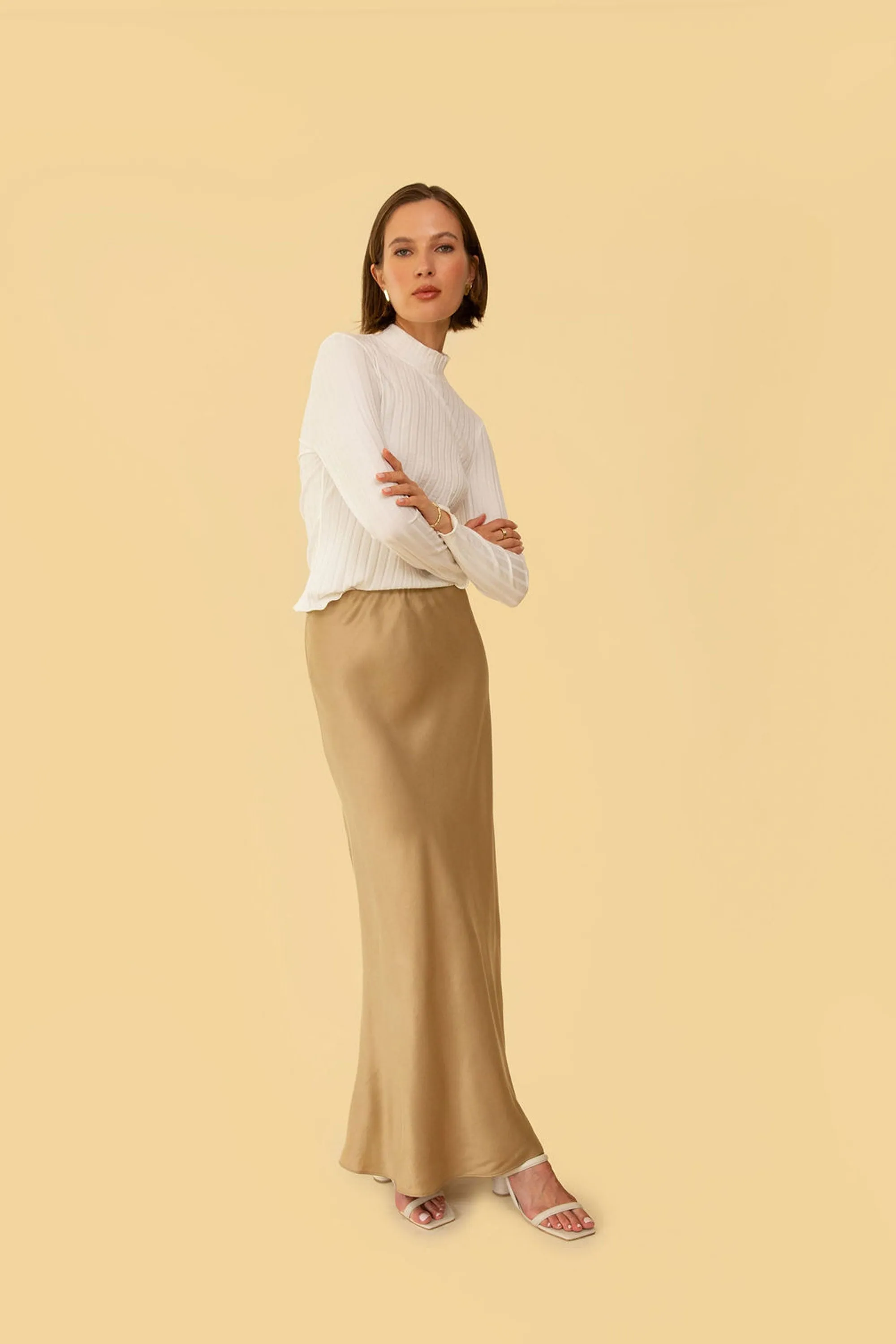 Marni Skirt in Gold