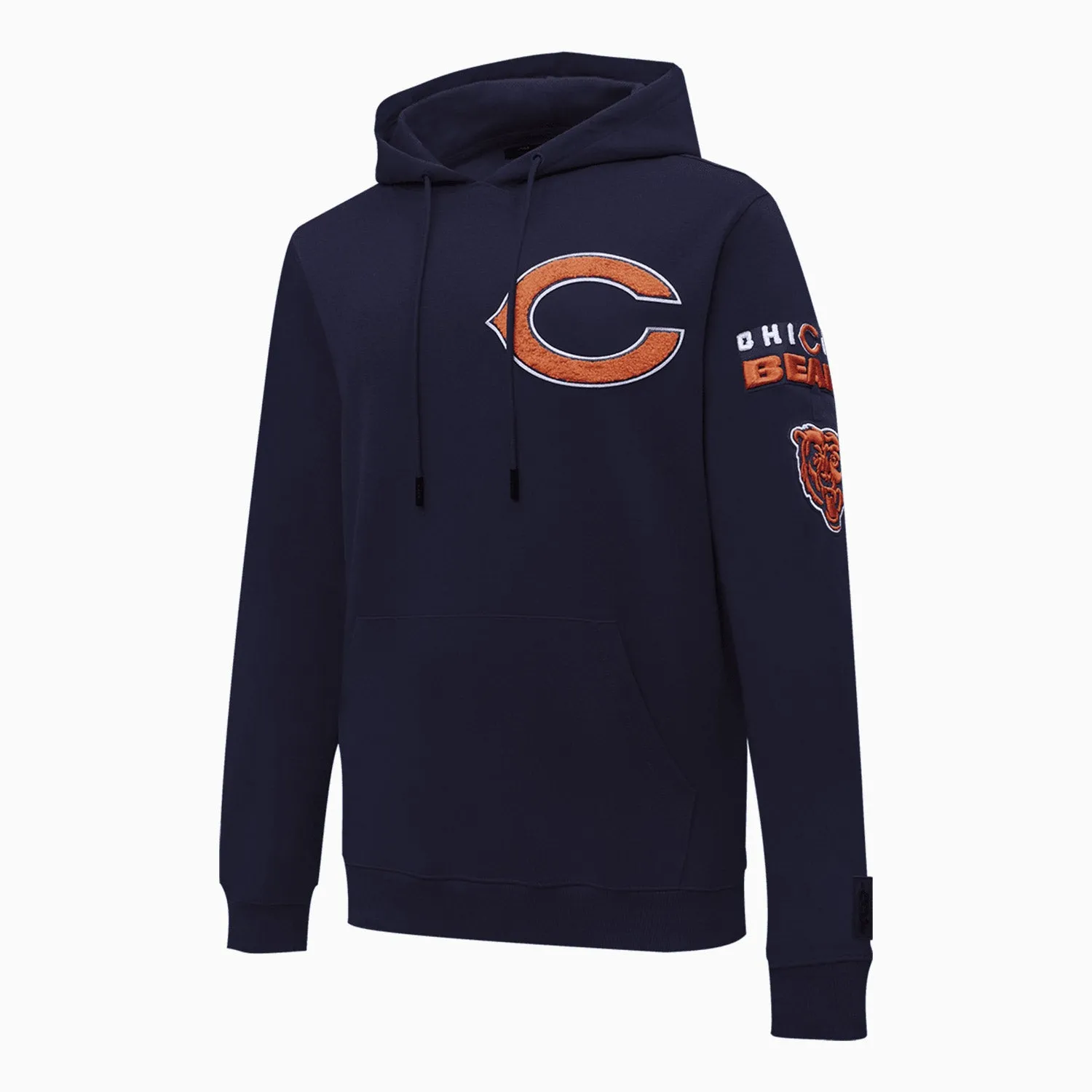 Men's Chicago Bears Classic Chenille Dk Po Hoodie