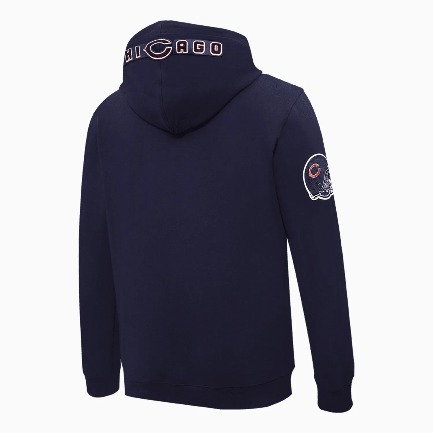 Men's Chicago Bears Classic Chenille Dk Po Hoodie