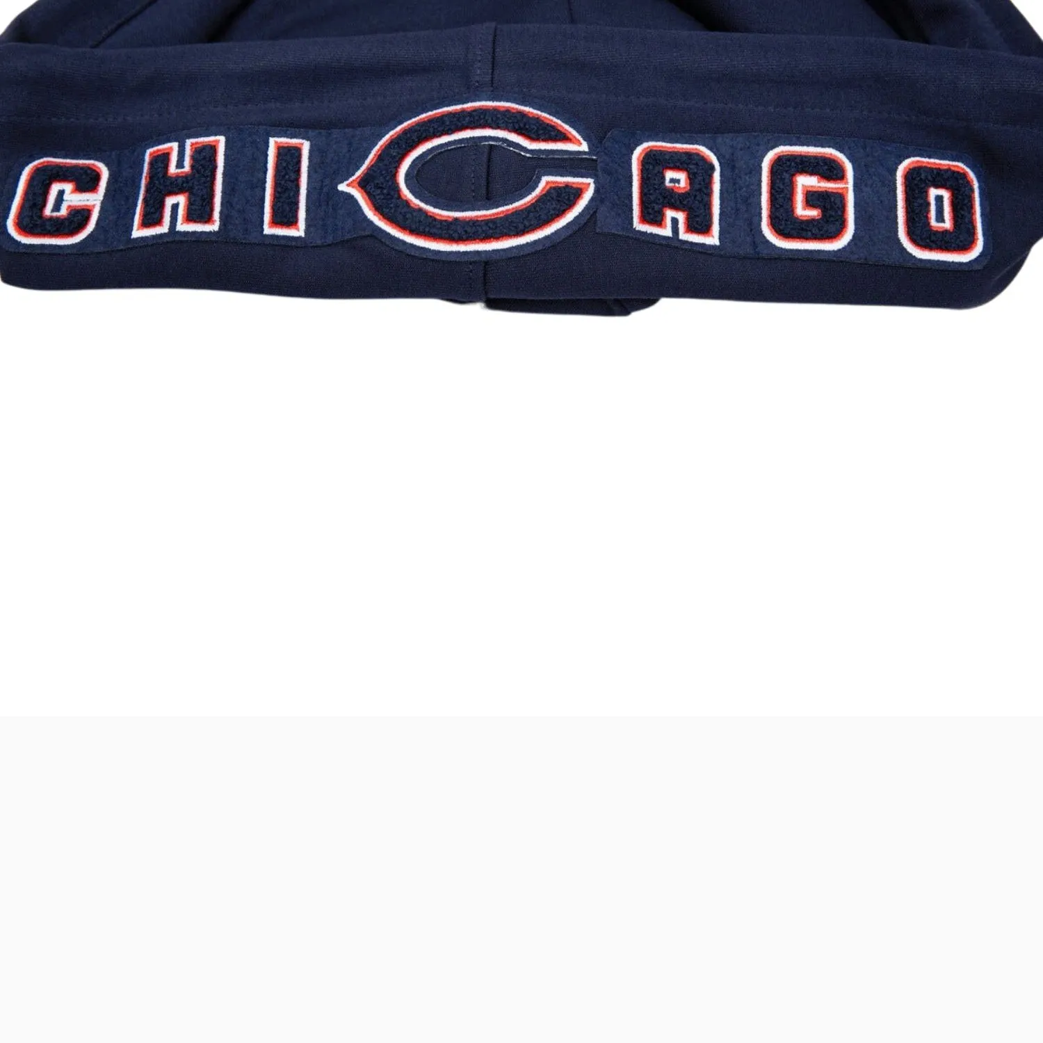 Men's Chicago Bears Classic Chenille Dk Po Hoodie