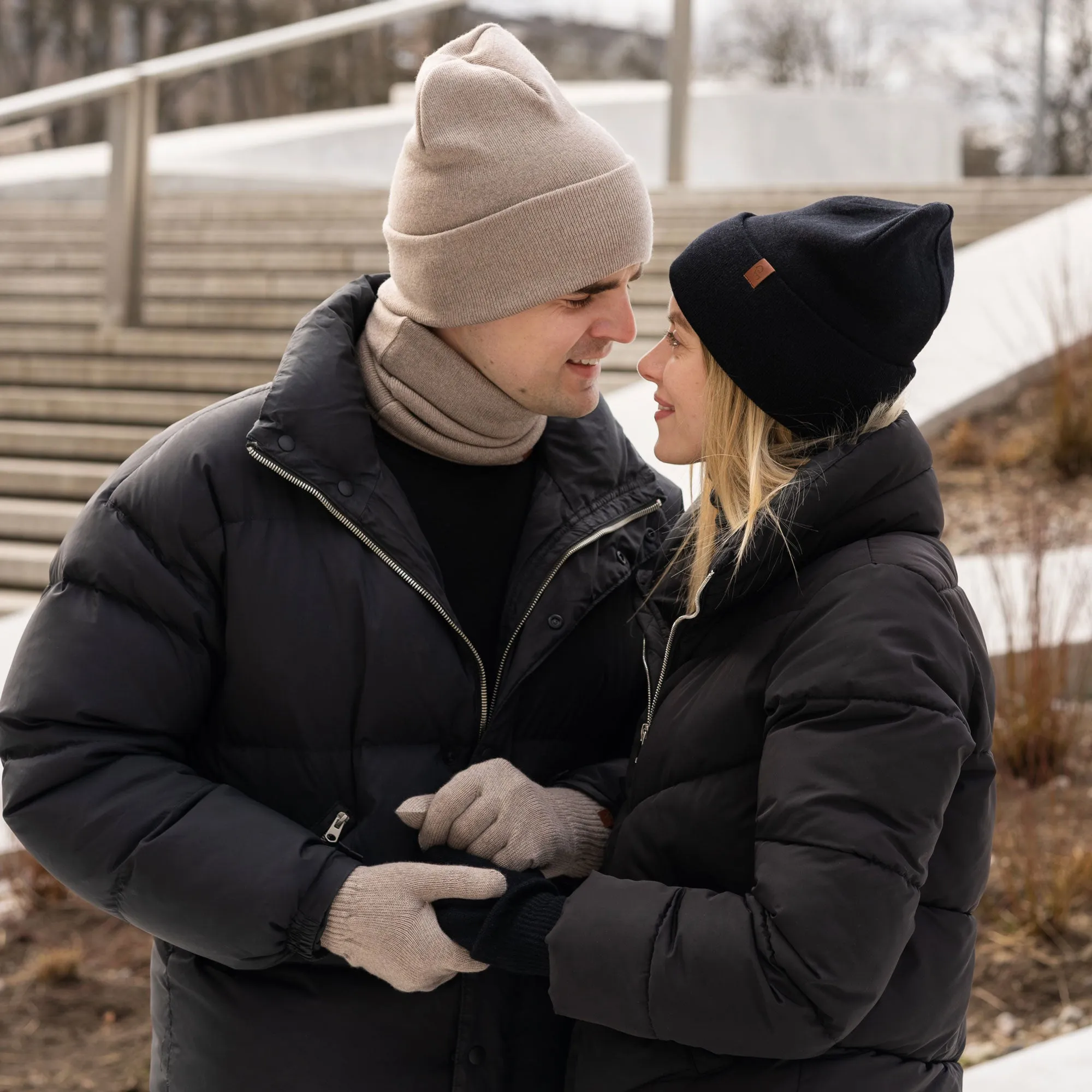 Men's Knit Beanie Merino