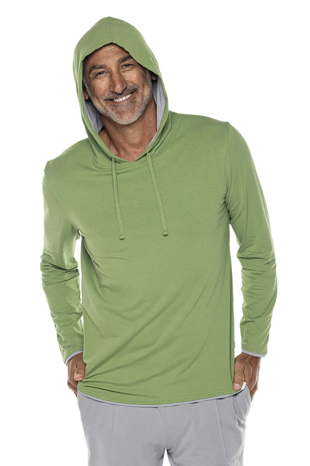 Men's Oasis Pullover Hoodie  |  Soft Fern