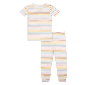 Modal Magnetic Pajama Set - Candy Stripe