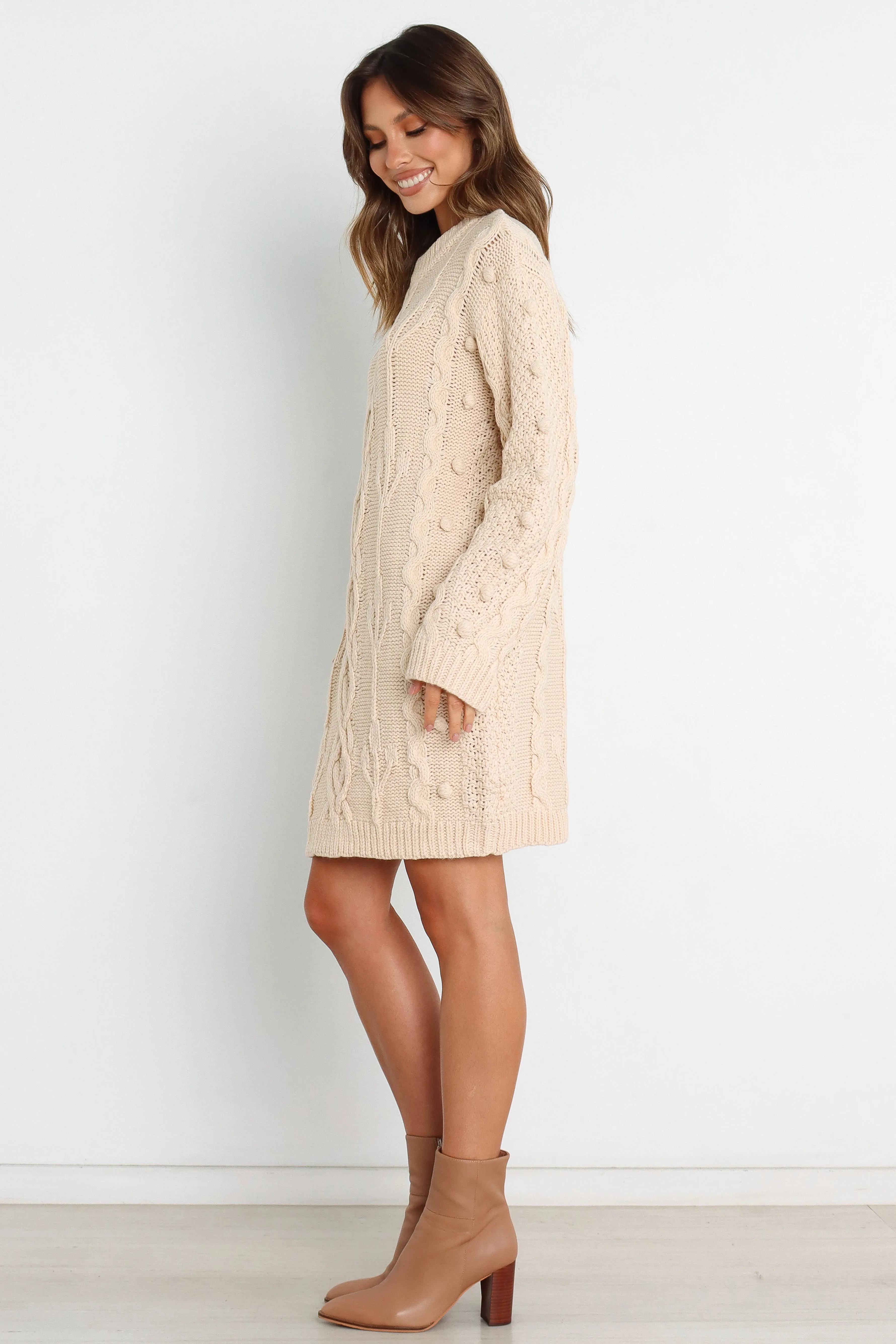 Mona Dress - Cream