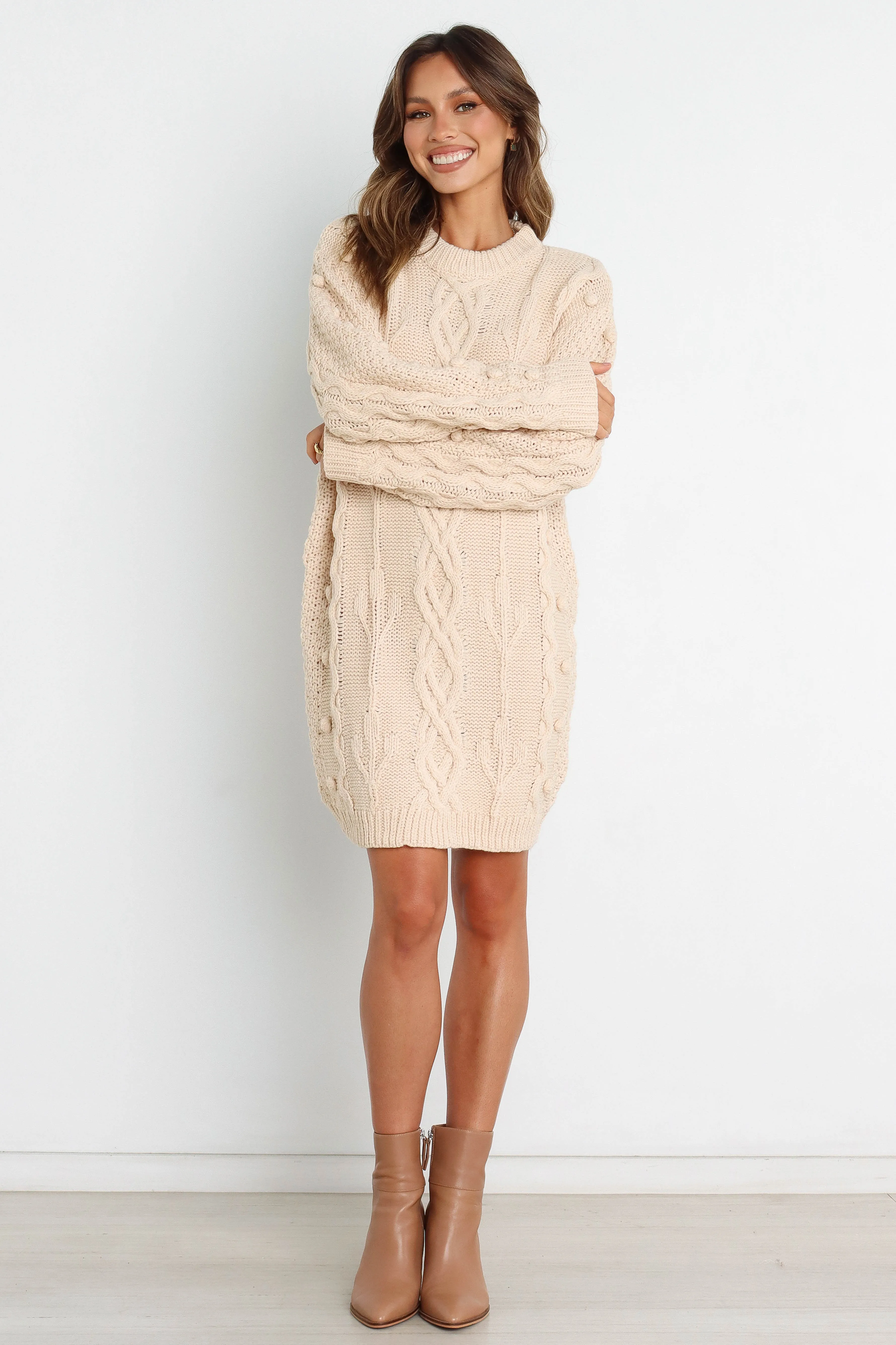 Mona Dress - Cream