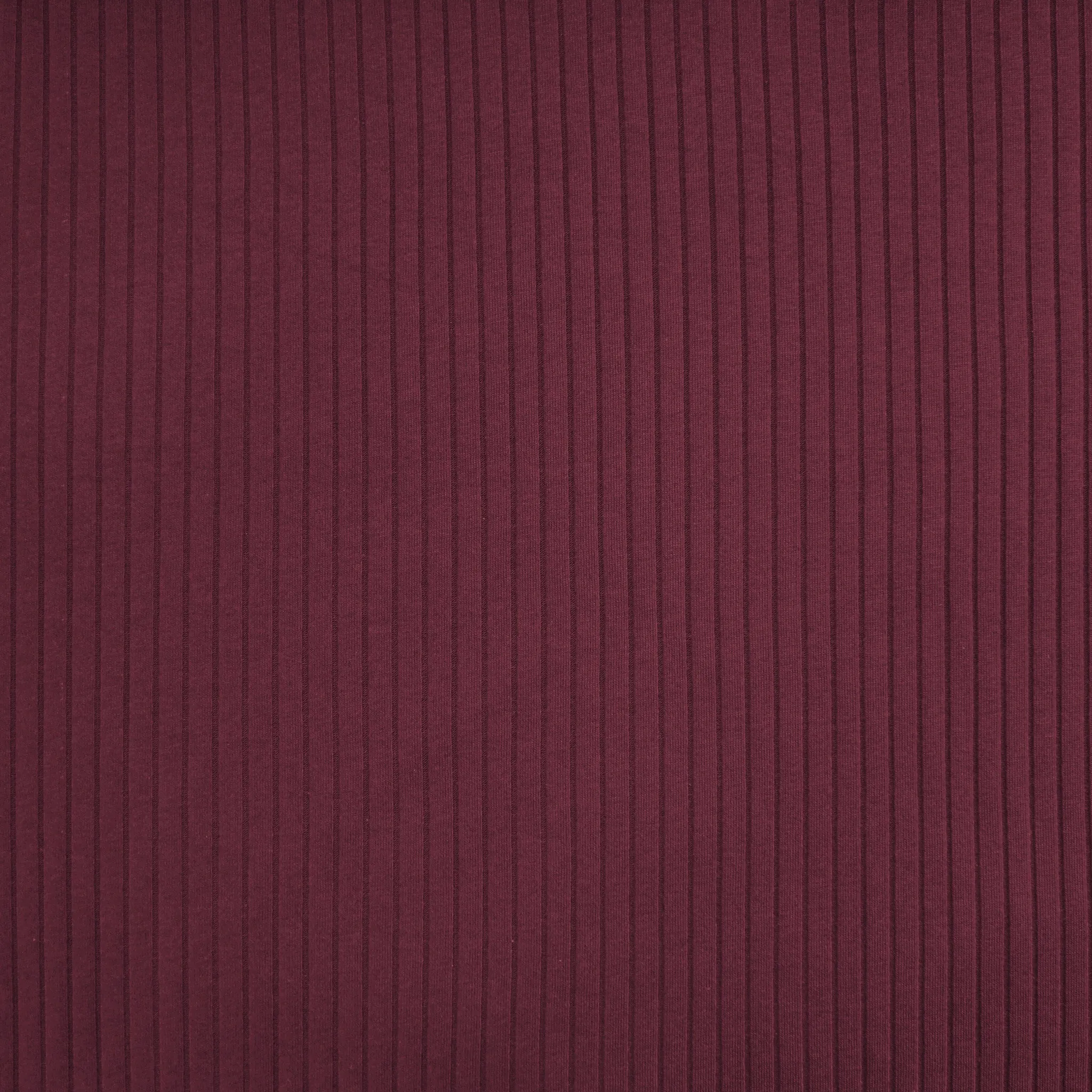 MTM organic cotton wide rib derby knit - wine