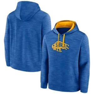 New - NHL Buffalo Sabres Men's Poly Hooded Sweatshirt - L