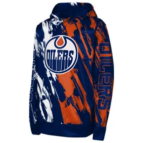 NHL Branded Youth Edmonton Oilers Master Snipe Hoodie