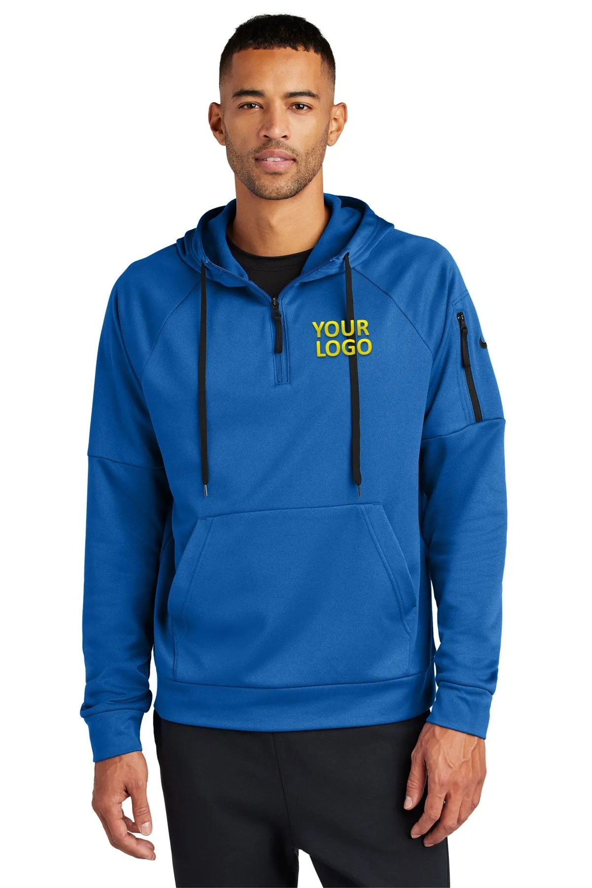 Nike Therma-FIT Pocket Fleece Custom Hoodies, Game Royal