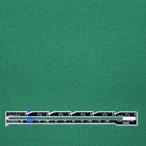 organic cotton rib knit - alpine green