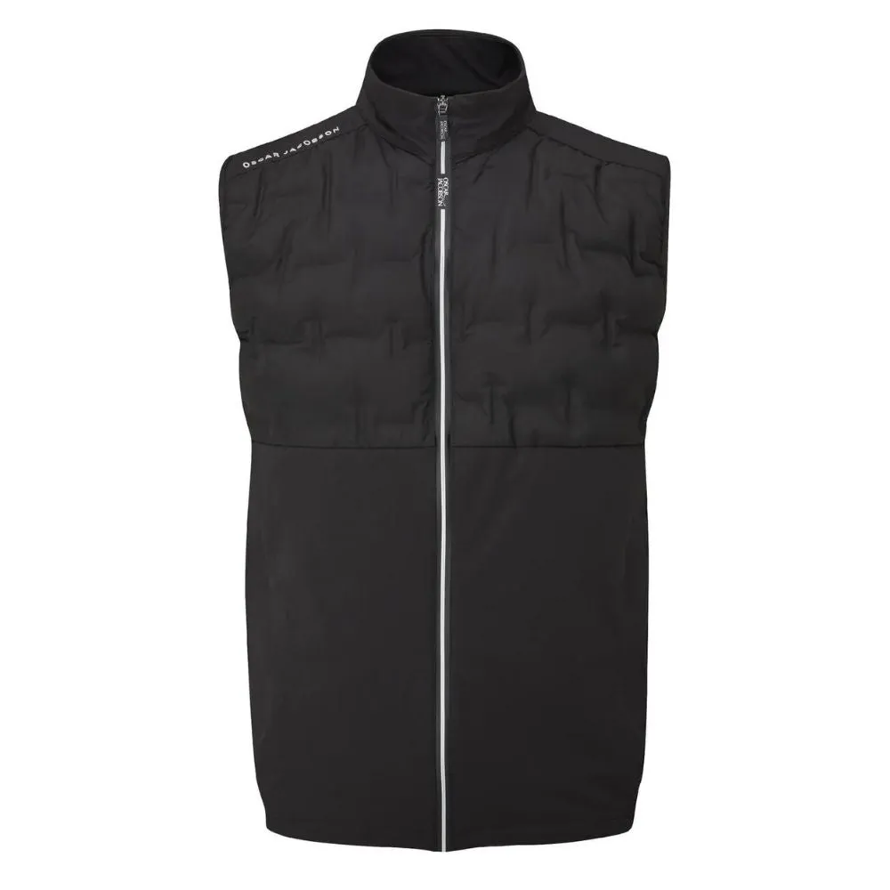 Oscar Jacobson Quinn Golf Gilet - Black