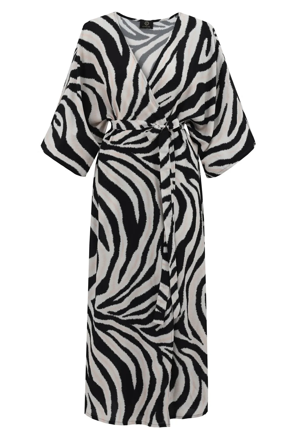 Pareo Dress Zebra Maxi