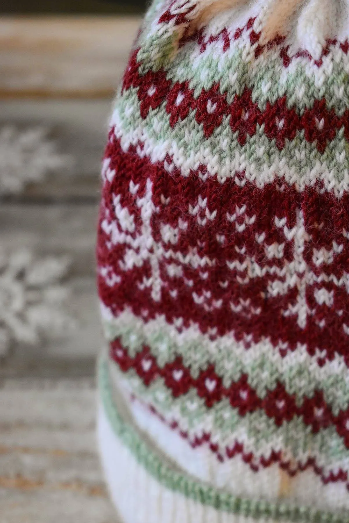 Peppermint Bark Hat