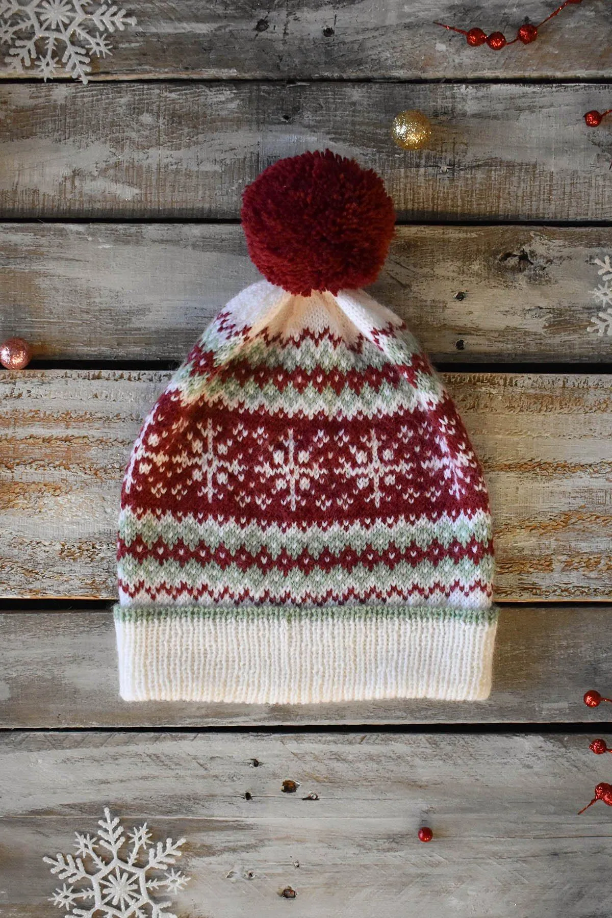 Peppermint Bark Hat