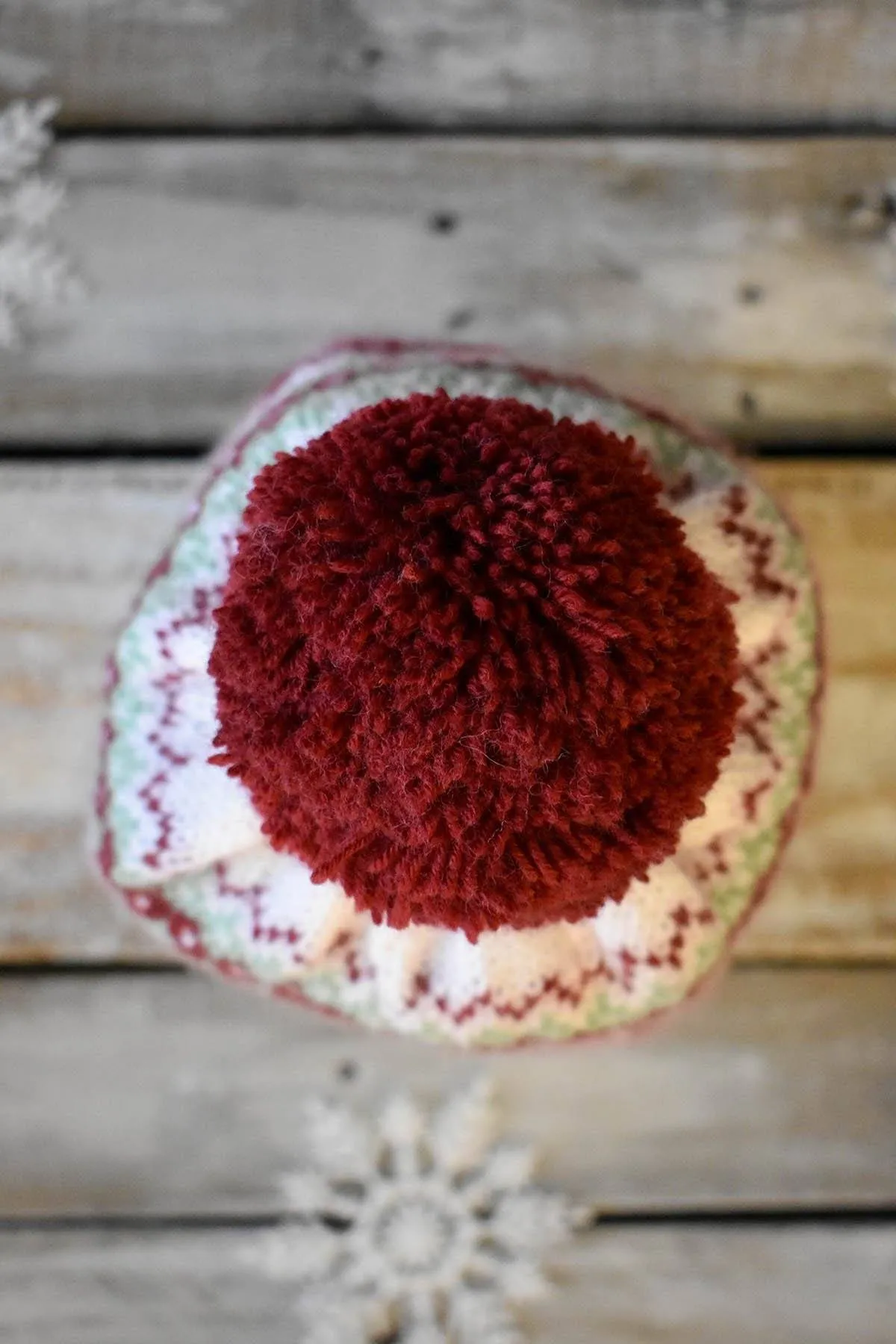 Peppermint Bark Hat