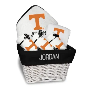 Personalized Tennessee Volunteers Medium Basket - 6 Items