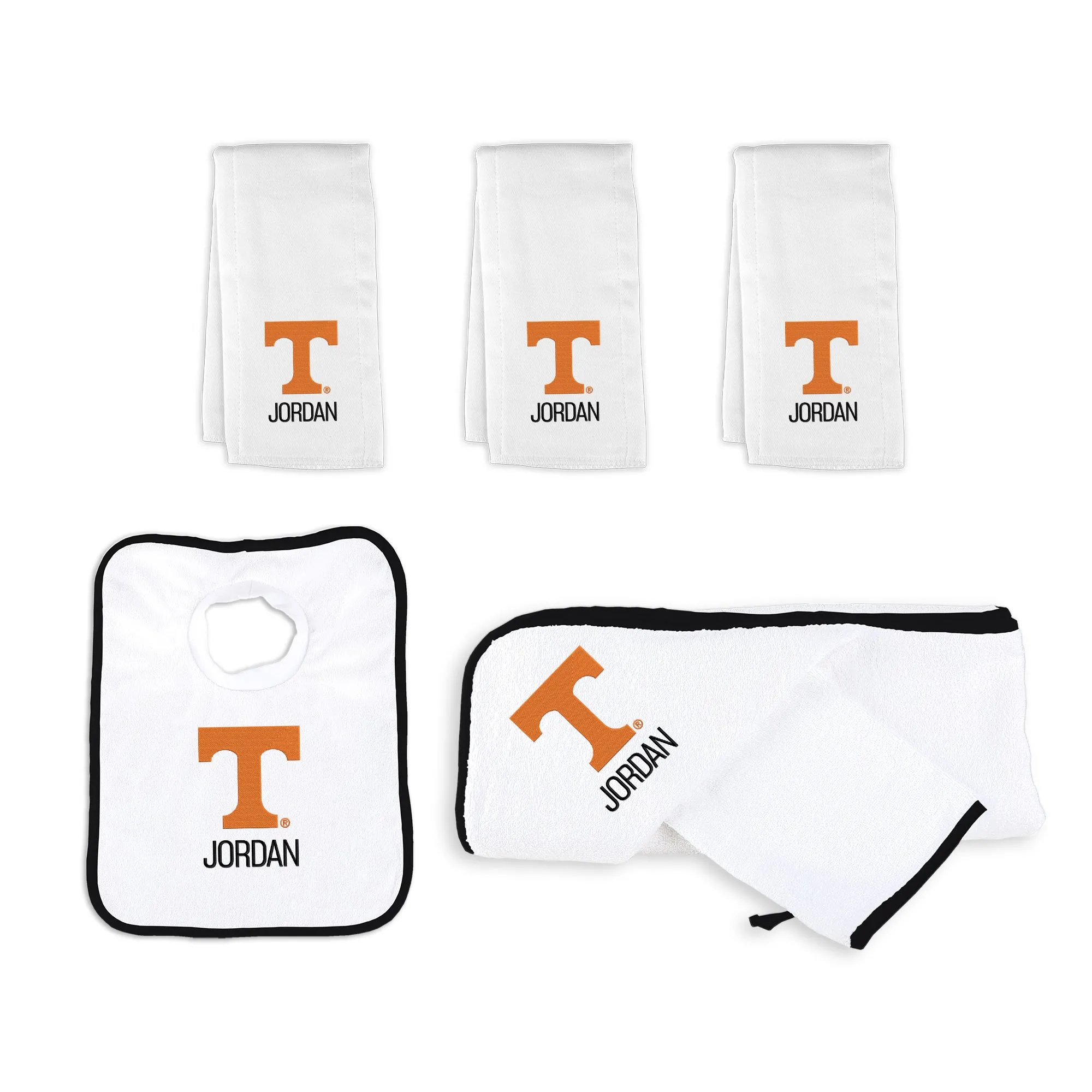 Personalized Tennessee Volunteers Medium Basket - 6 Items