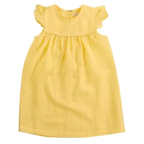 Pigeon Organics Muslin Shift Dress Yellow