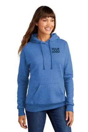 Port & Company Ladies Core Fleece Branded Hoodies, Heather Royal