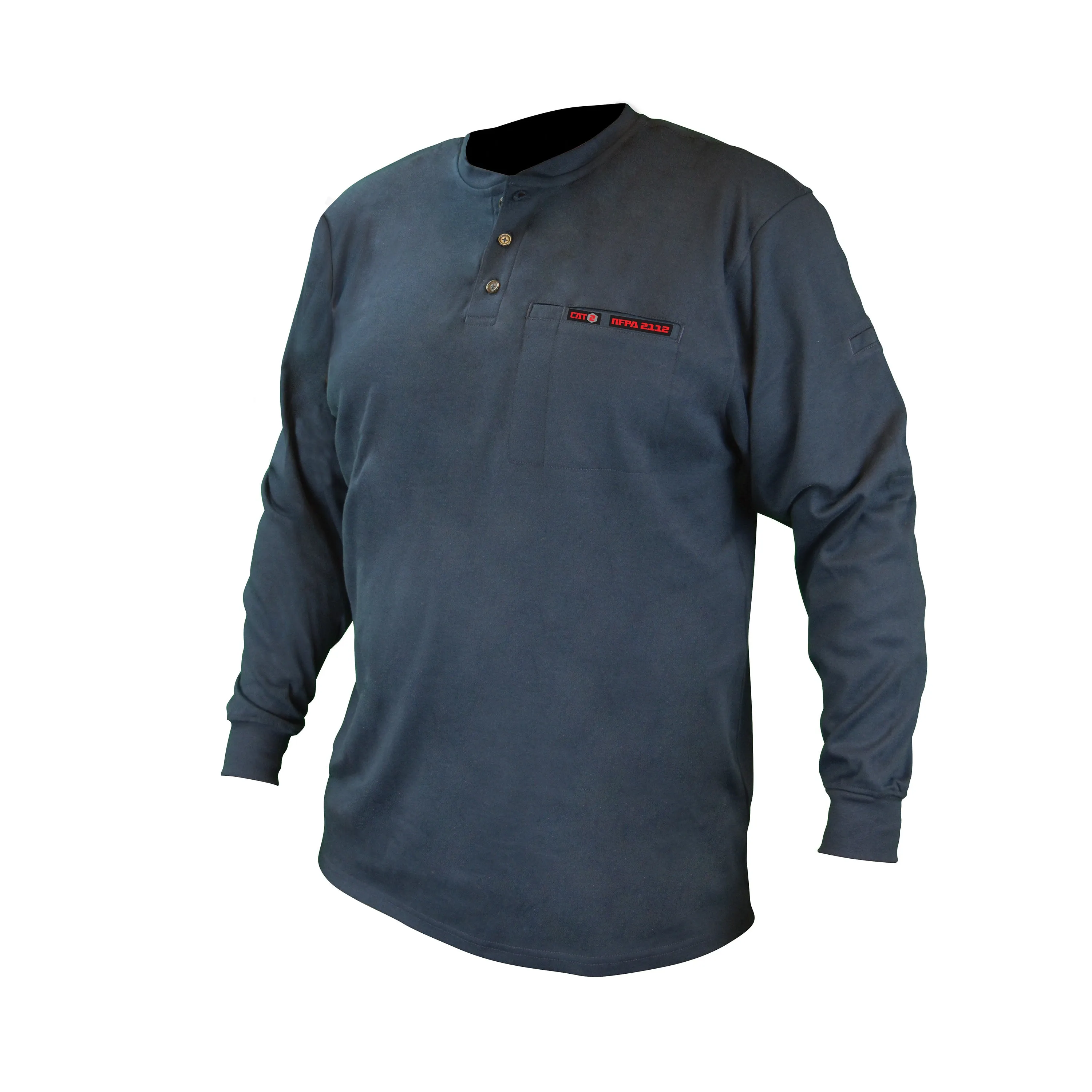 Radians FRS-002 VolCore™ Long Sleeve Cotton Henley FR Shirt