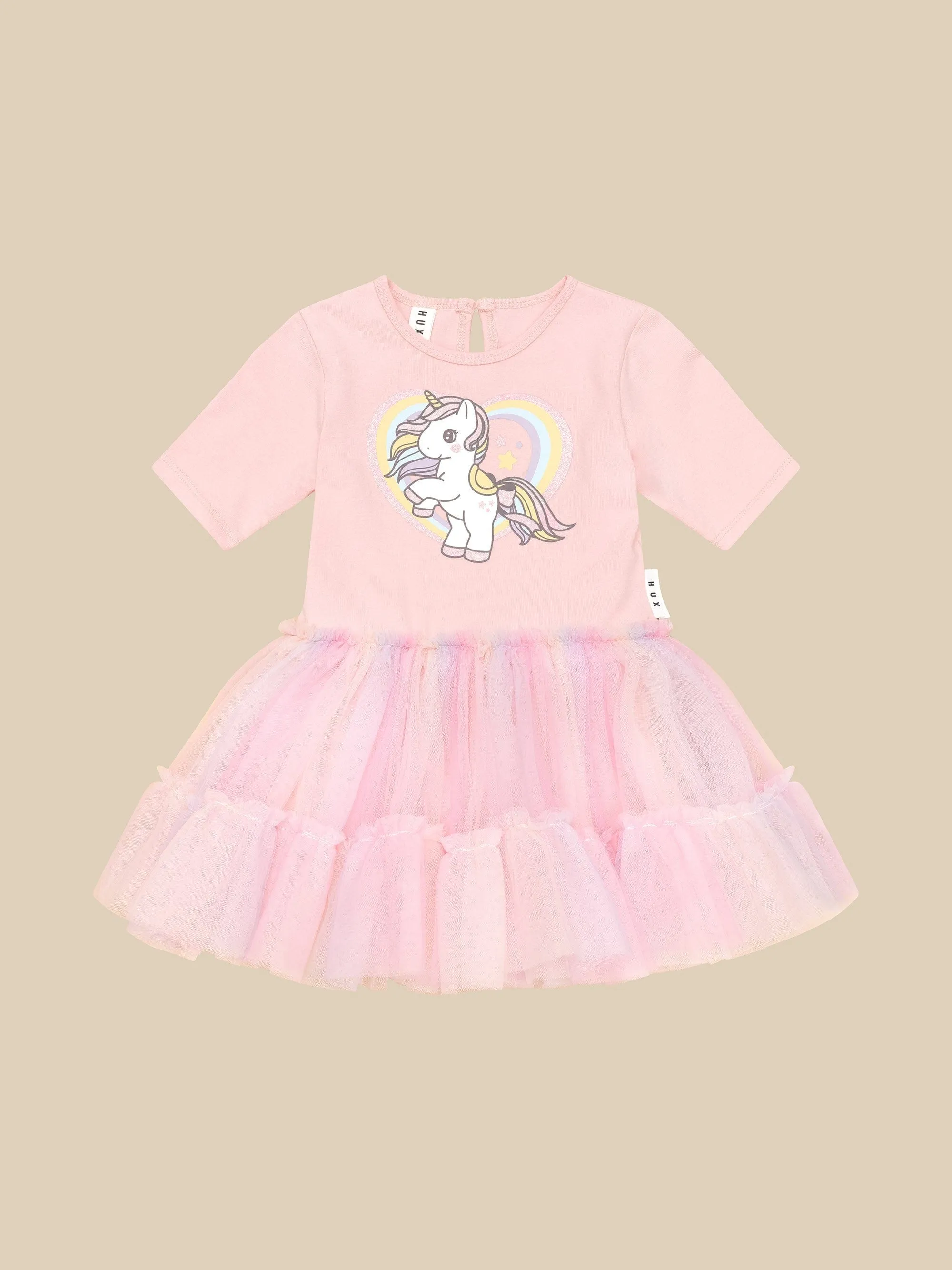 Rainbow unicorn ballet dress