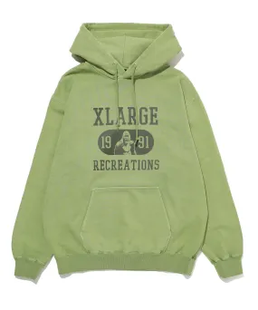 RECREATIONS PIGMENT DYED HOODED SWEATSHIRT