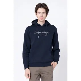 Red Tape Men's Navy Printed Hoodie