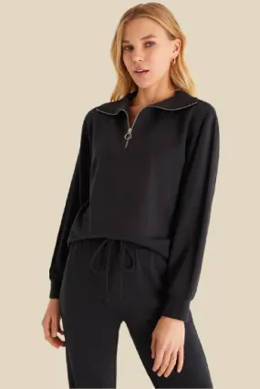 Relaxed Half Zip