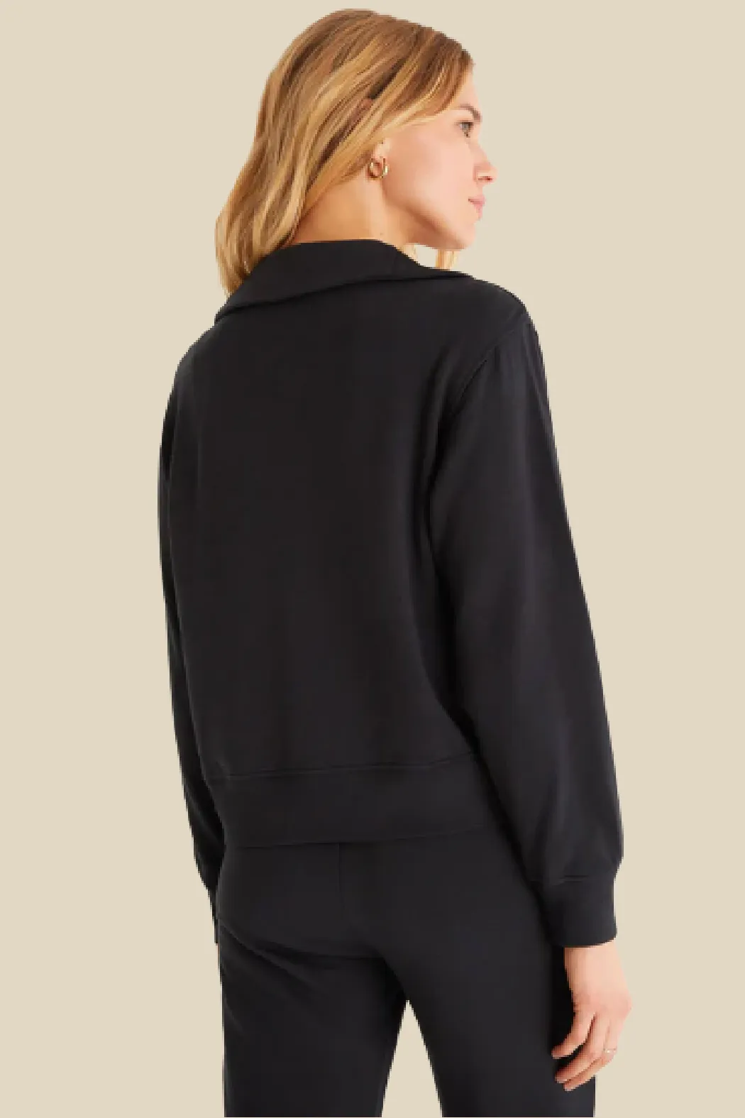 Relaxed Half Zip