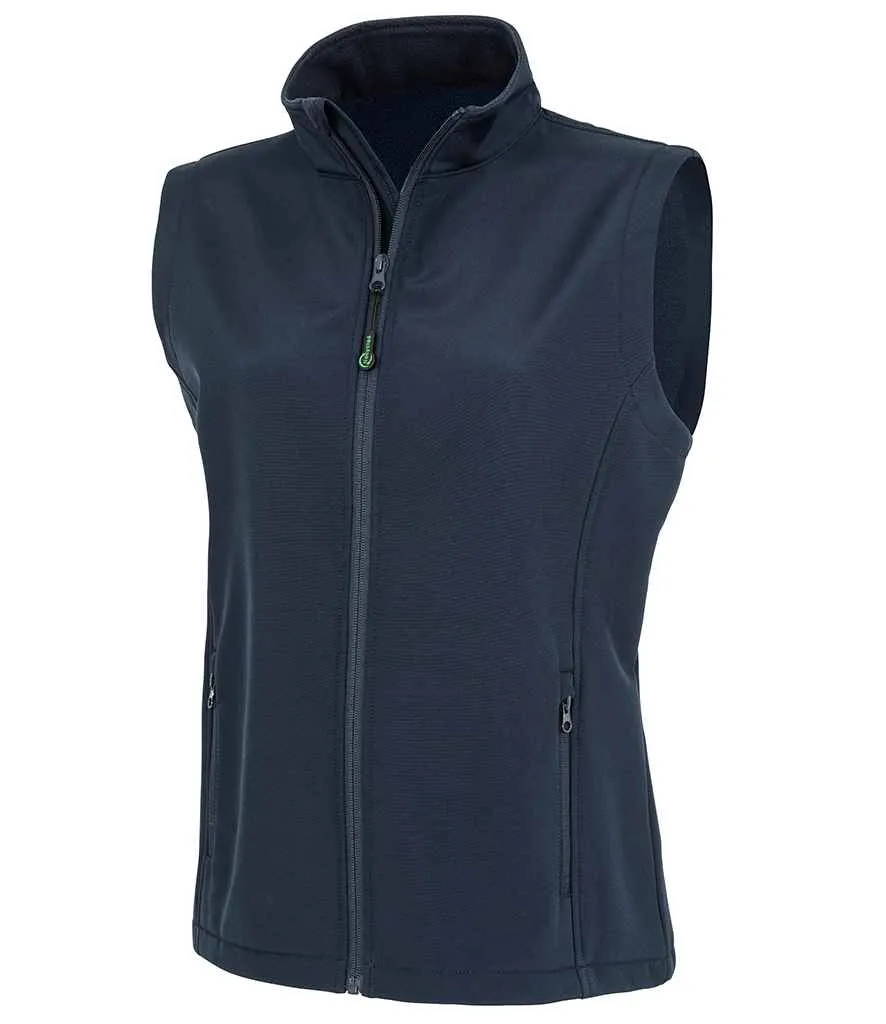 Result - Genuine Recycled Ladies Printable Soft Shell Bodywarmer