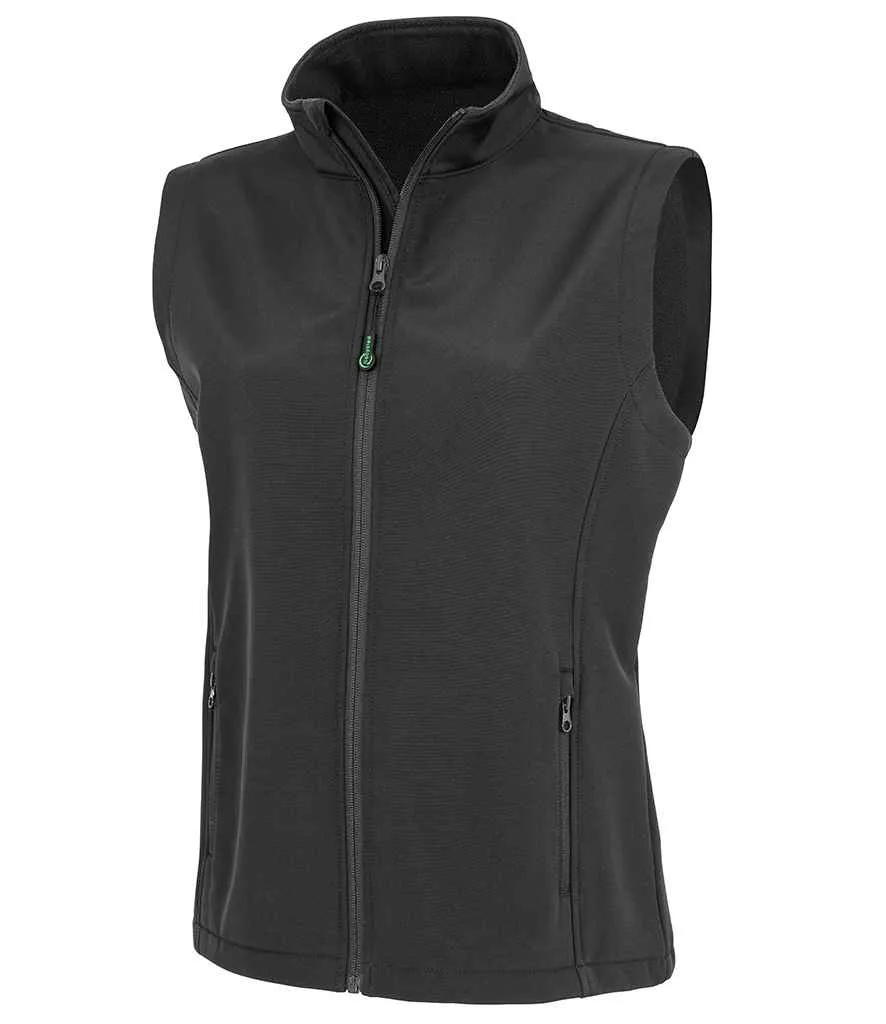 Result - Genuine Recycled Ladies Printable Soft Shell Bodywarmer